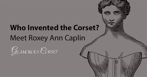 who invented the corset